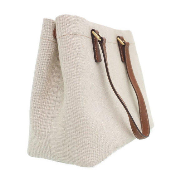 Prada Blend Linen Bag Tote - Picture 1 of 9